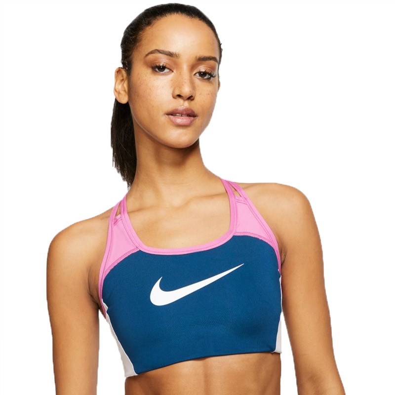 nike blue bra