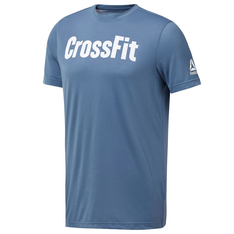 camisetas crossfit hombre rojas