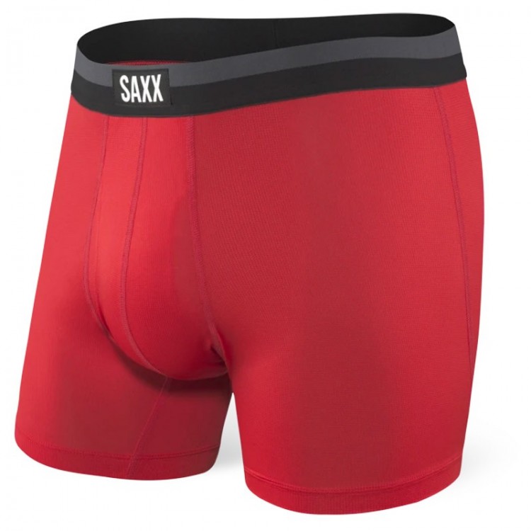 SAXX BOXER SPORT MESH RED