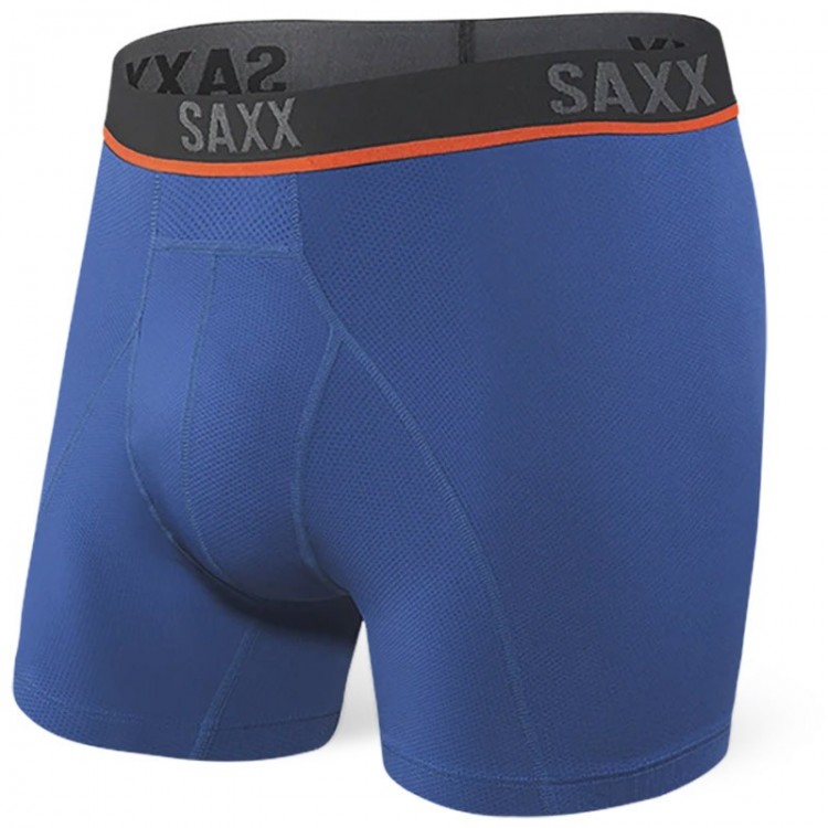 SAXX KINETIC BOXER BLUE/BLACK