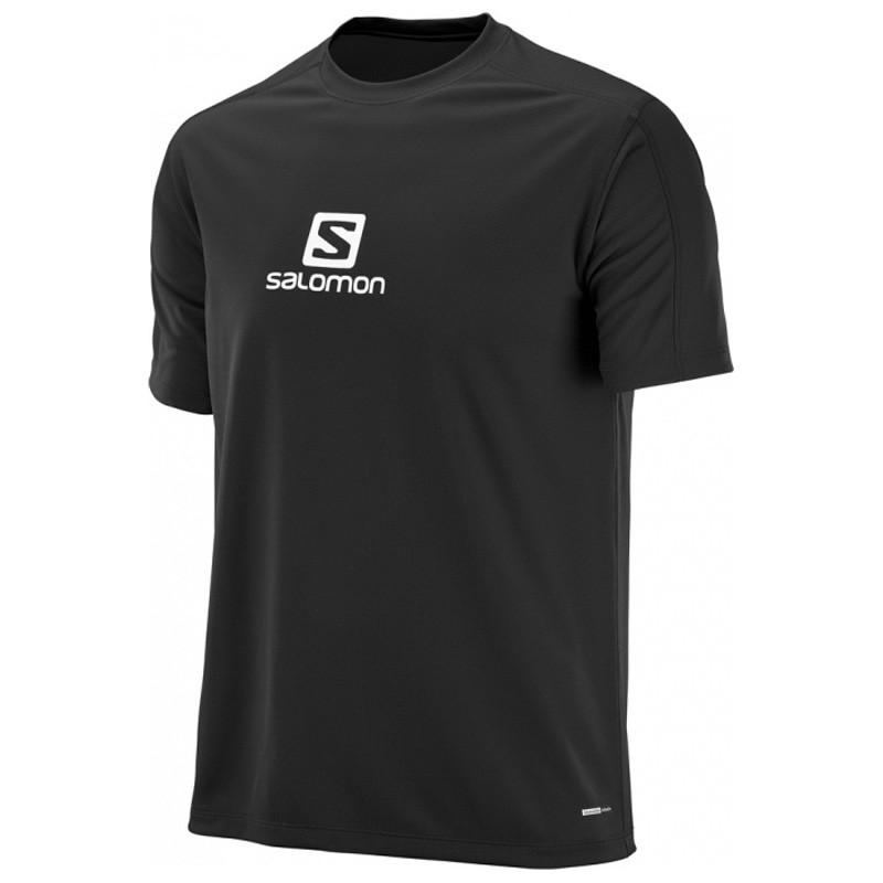 lucha idioma personalizado ▷ Camiseta salomon stroll logo ss tee negro por SOLO 20,97 €