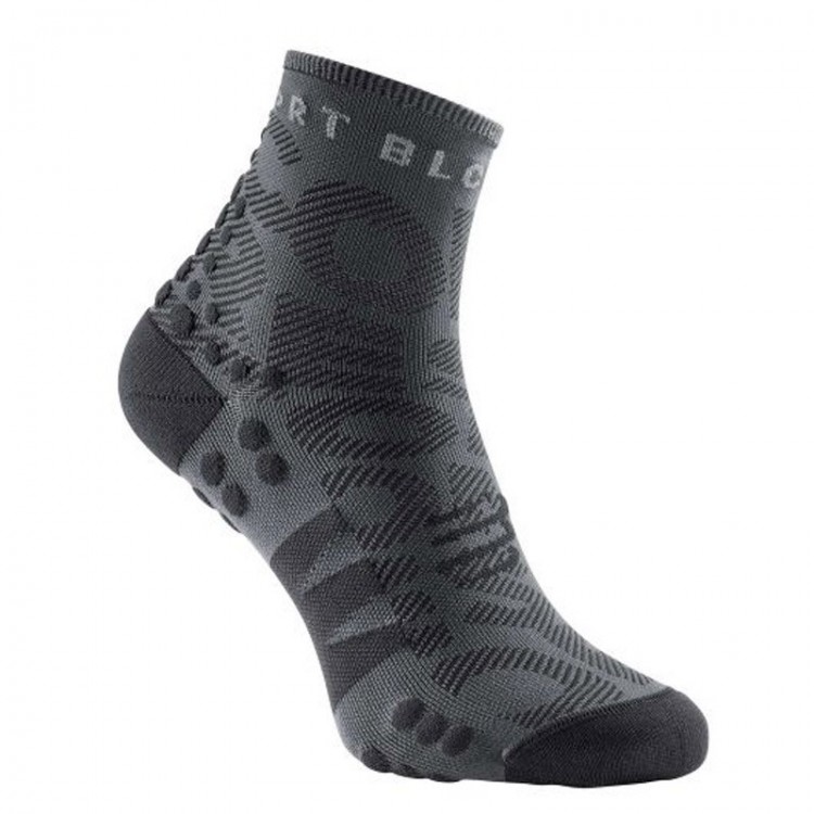 CALCETINES COMPRESSPORT PRO RACING V3 RUN HIGH ALL BLACK