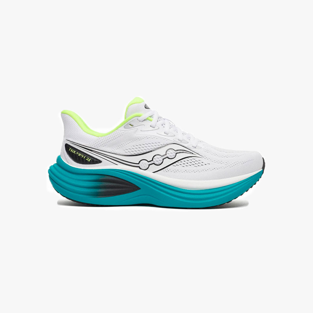 Saucony Triumph 24 White/Tranquil