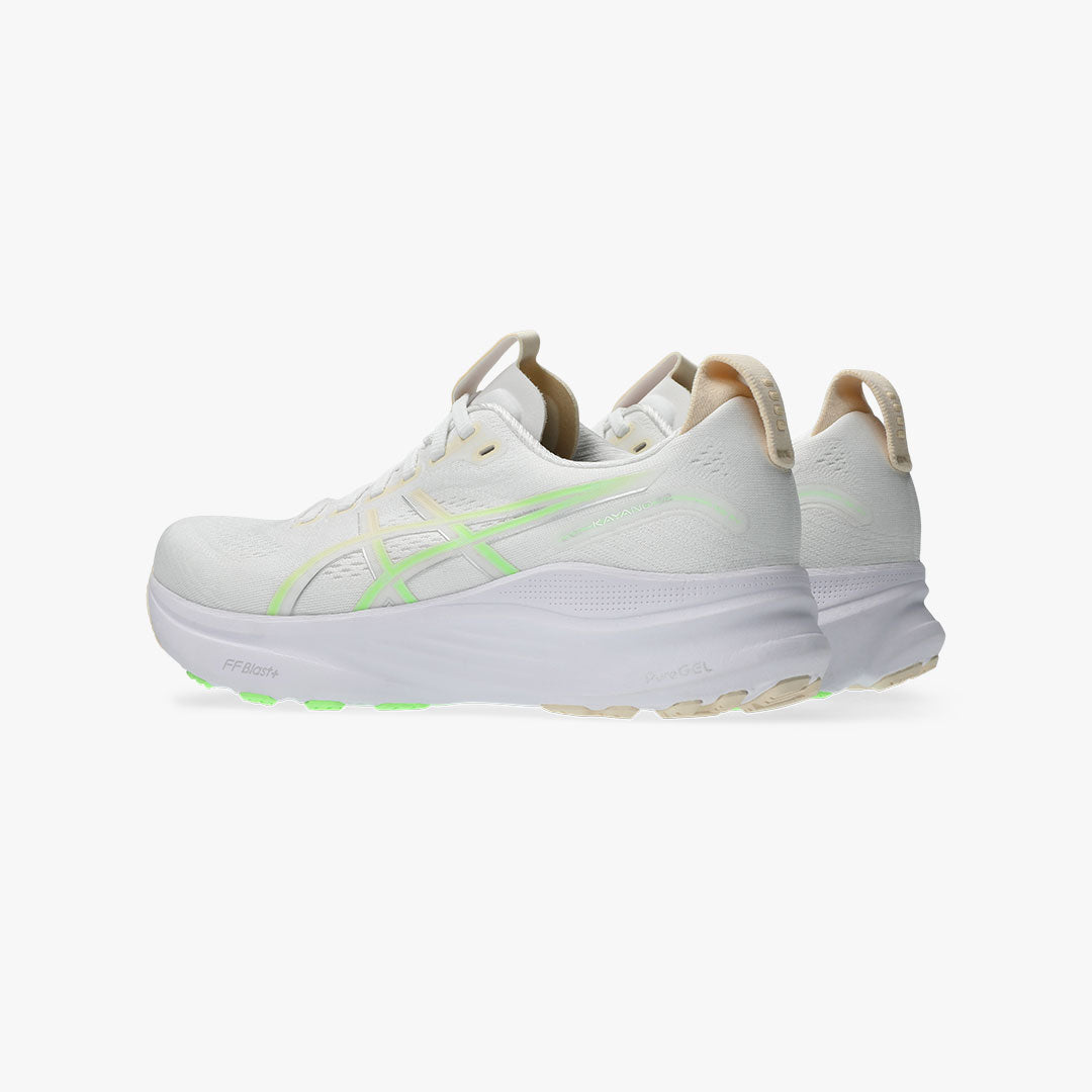 ASICS GEL KAYANO 32 W WHITE/LIME