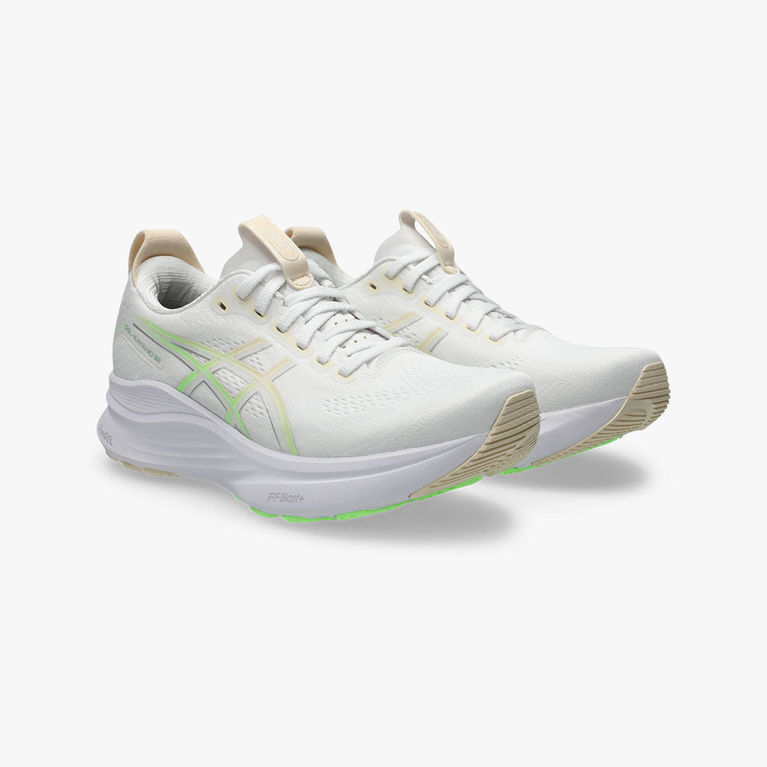 ASICS GEL KAYANO 32 W WHITE/LIME