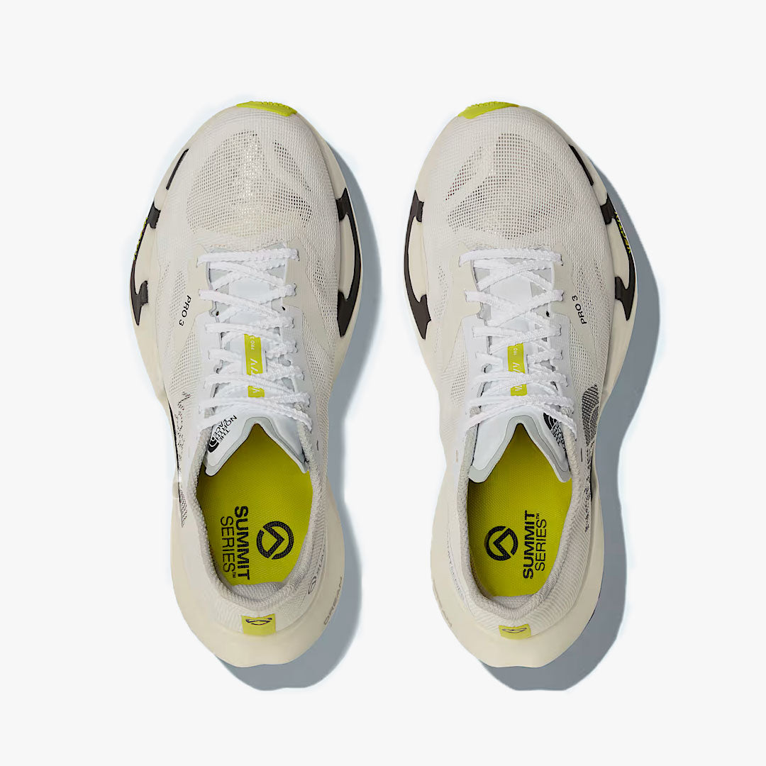 The North Face Summit Vectiv Pro 3 White Ash/Sulphur Spring Green