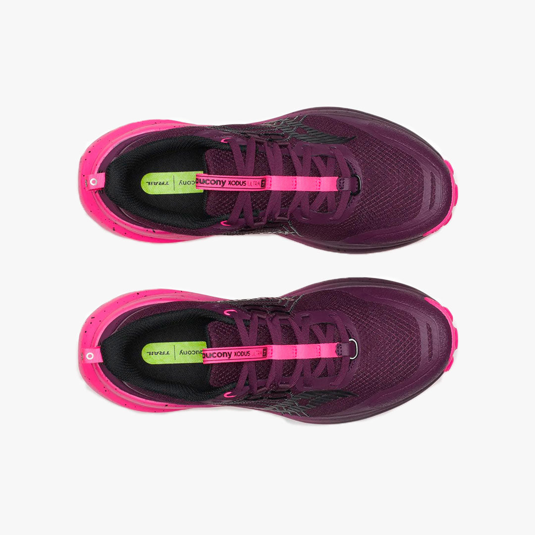 Saucony Xodus Ultra 4 W Eggplant/Shock