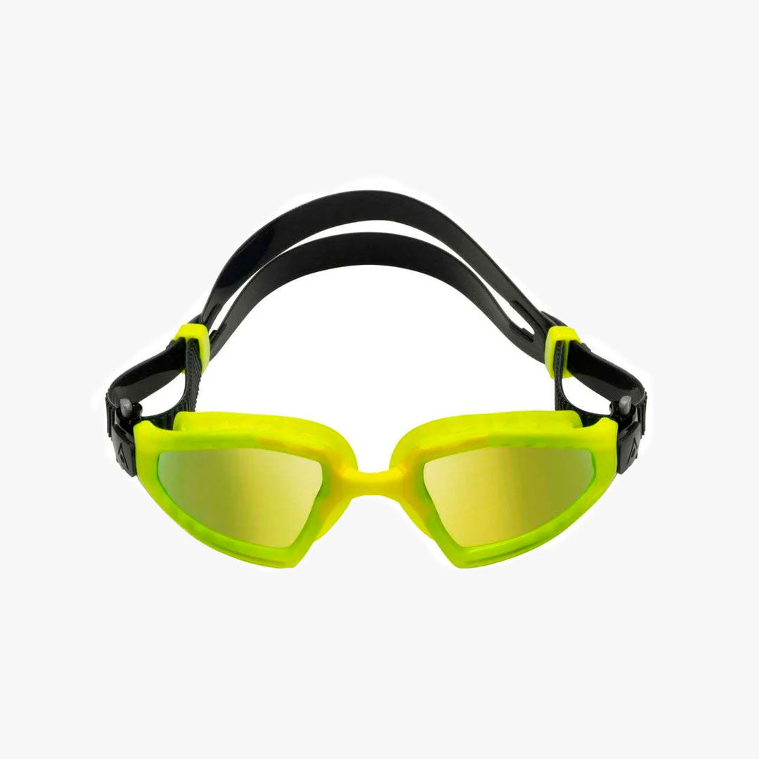 Gafas Aquasphere Kayenne Pro Amarillo Titanio Espejado
