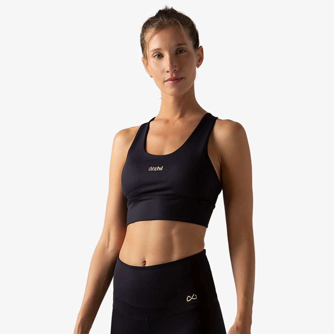 Ditchil Sport Bra Strap W Black