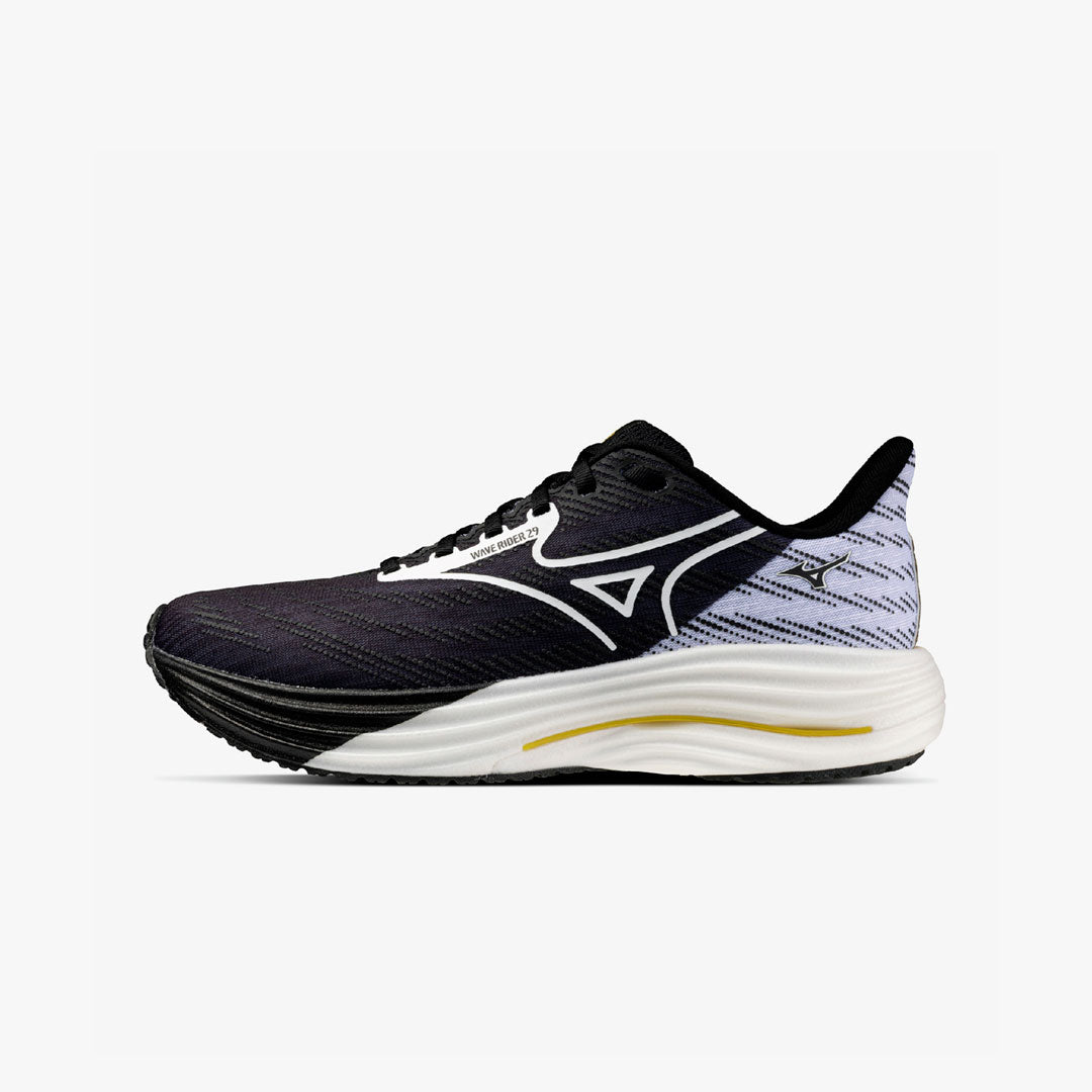 Mizuno Wave Rider 29 Black/White/Gold