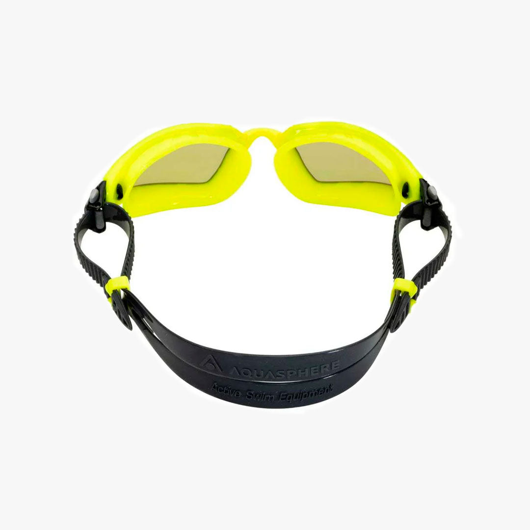 Gafas Aquasphere Kayenne Pro Amarillo Titanio Espejado