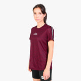 Camiseta Saysky Courture Combat W Burgundy