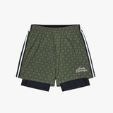 Pantalón Saysky Couture Pace 2in1 5" Green