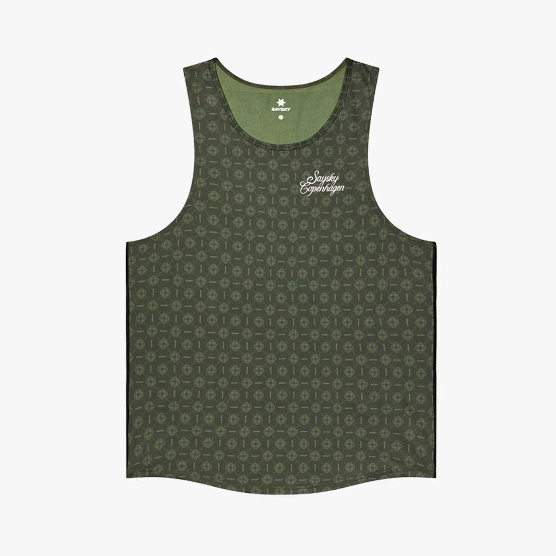 Camiseta Saysky Couture Combat Singlet Green