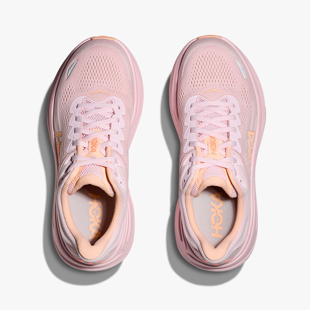 HOKA BONDI 9 W LILAC CREAM/TANGERINE