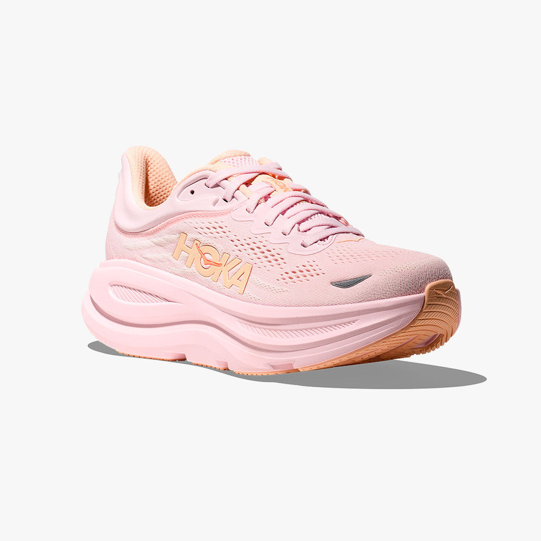 HOKA BONDI 9 W LILAC CREAM/TANGERINE