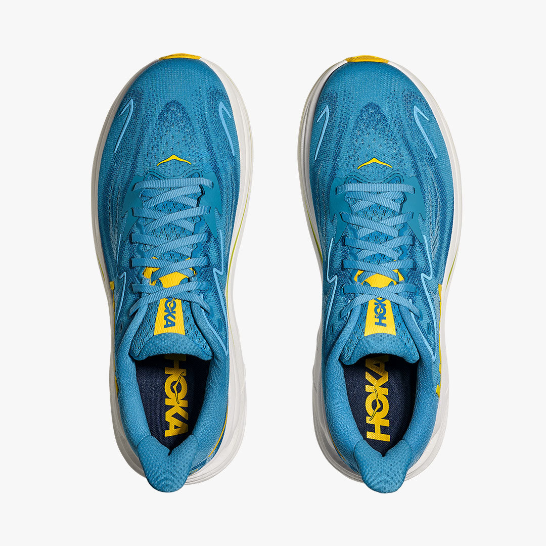 HOKA CLIFTON 10 ALPINE BLUE/FOGGY