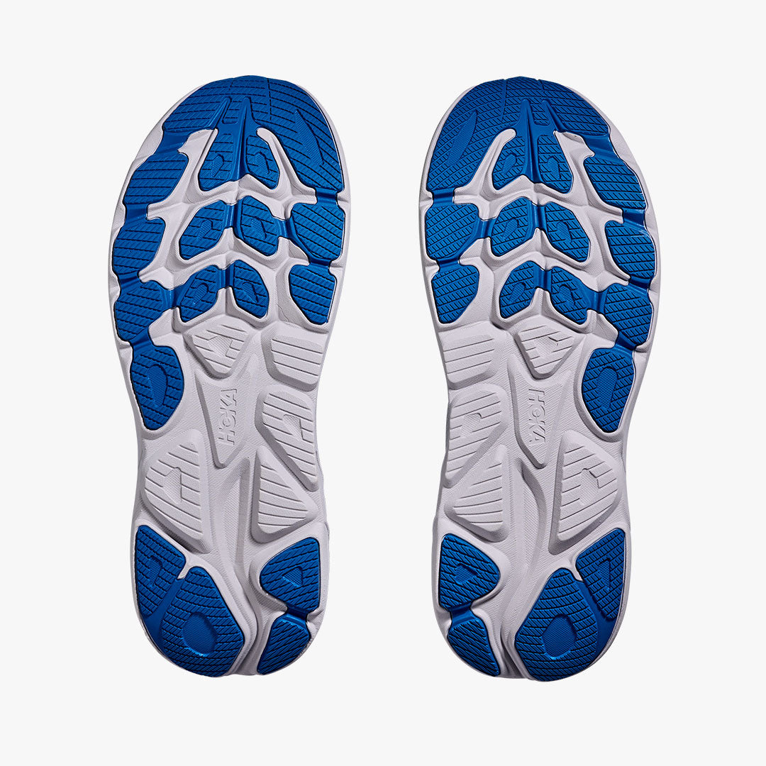 HOKA CLIFTON 10 ASH GREY/NEON GREEN