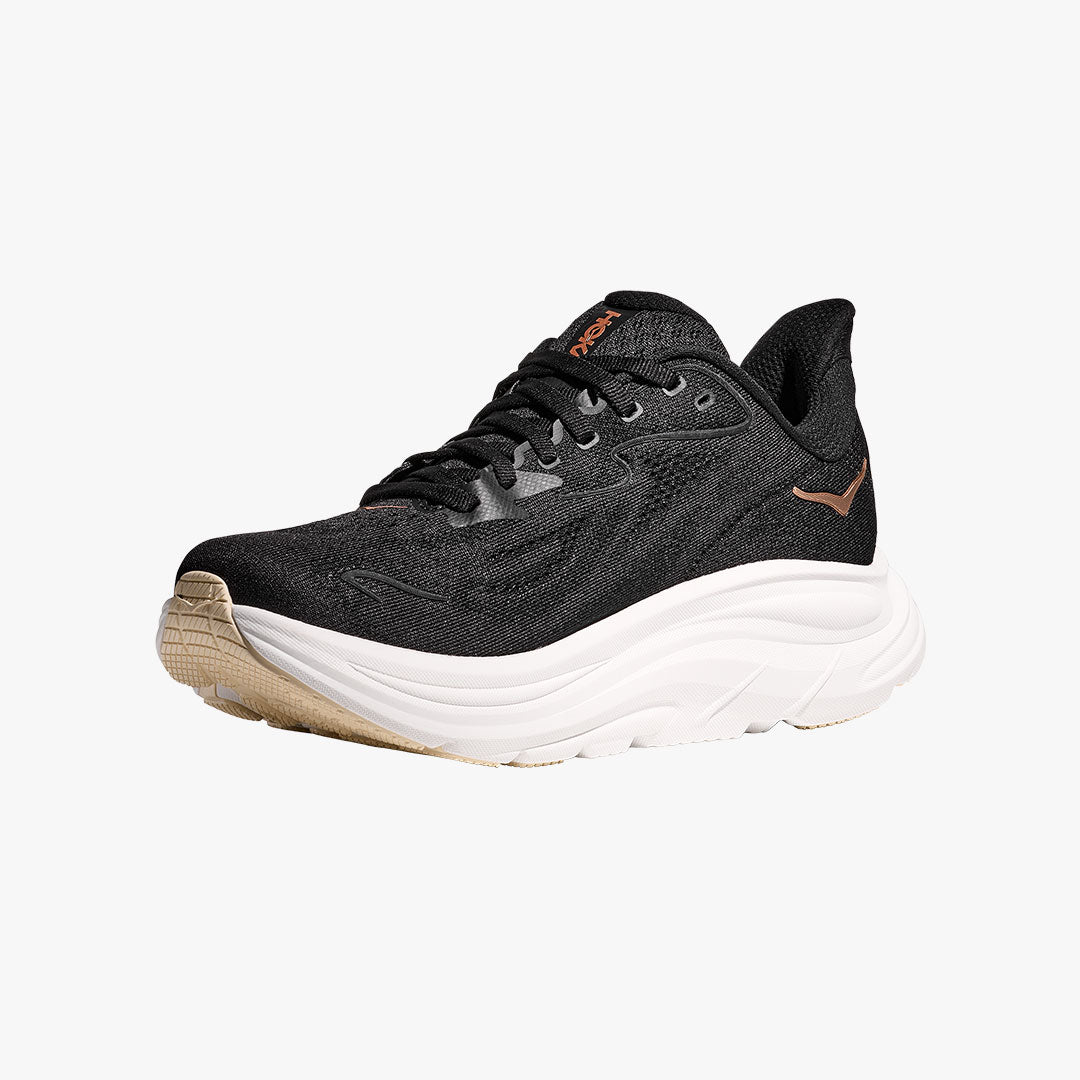 HOKA CLIFTON 10 W BLACK/ROSE GOLD