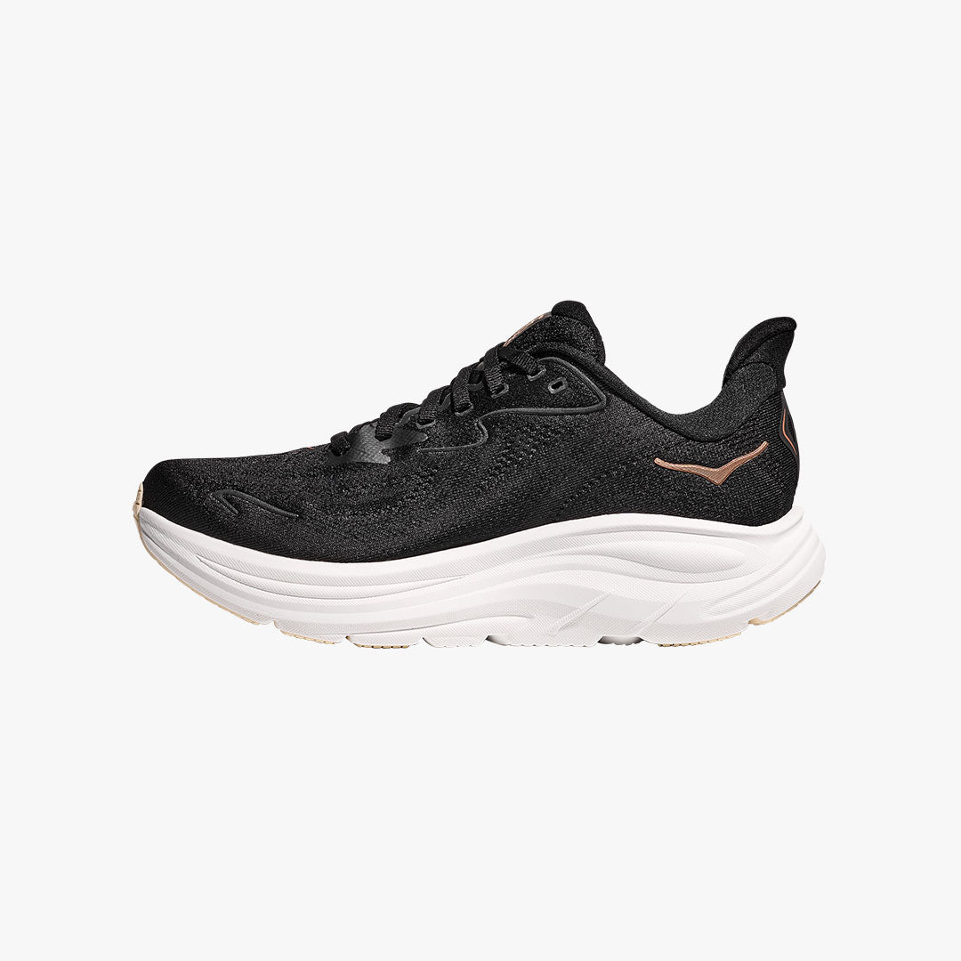 HOKA CLIFTON 10 W BLACK/ROSE GOLD
