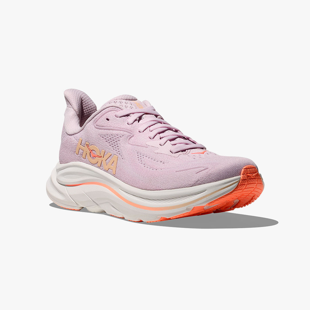 HOKA CLIFTON 10 W LILAC CREAM/TANGERINE
