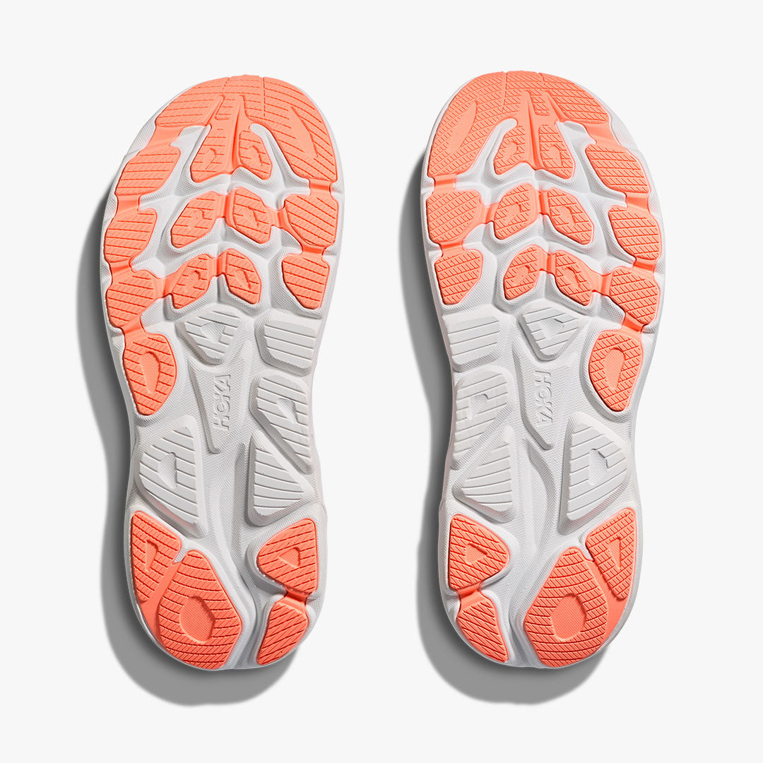 HOKA CLIFTON 10 W LILAC CREAM/TANGERINE