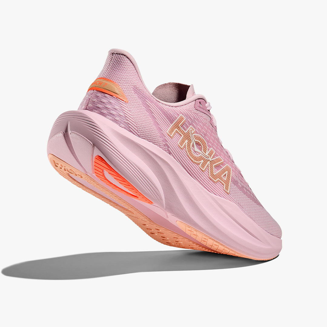 HOKA MACH 7 W LILAC CREAM/TANGERINE