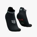 Calcetines Compressport Pro Racing V4.0 Run Low Black/White