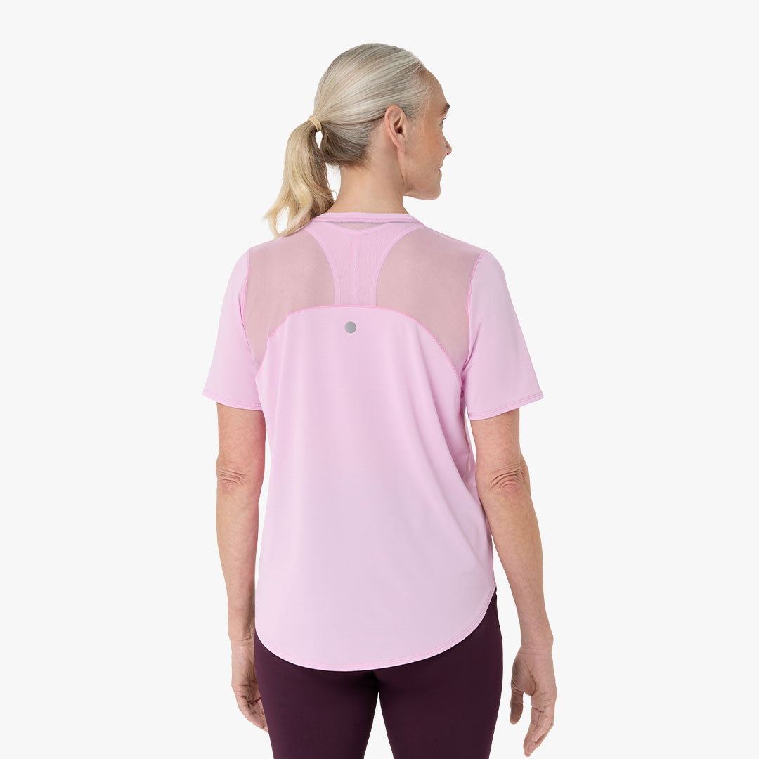 Camiseta Asics Road SS Top Hazy Lilac