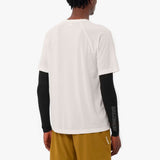 CAMISETA SALOMON SHAKEOUT CORE WHISPER WHITE