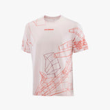 CAMISETA SALOMON S/LAB SPEED LILAC ASH/FIERY RED
