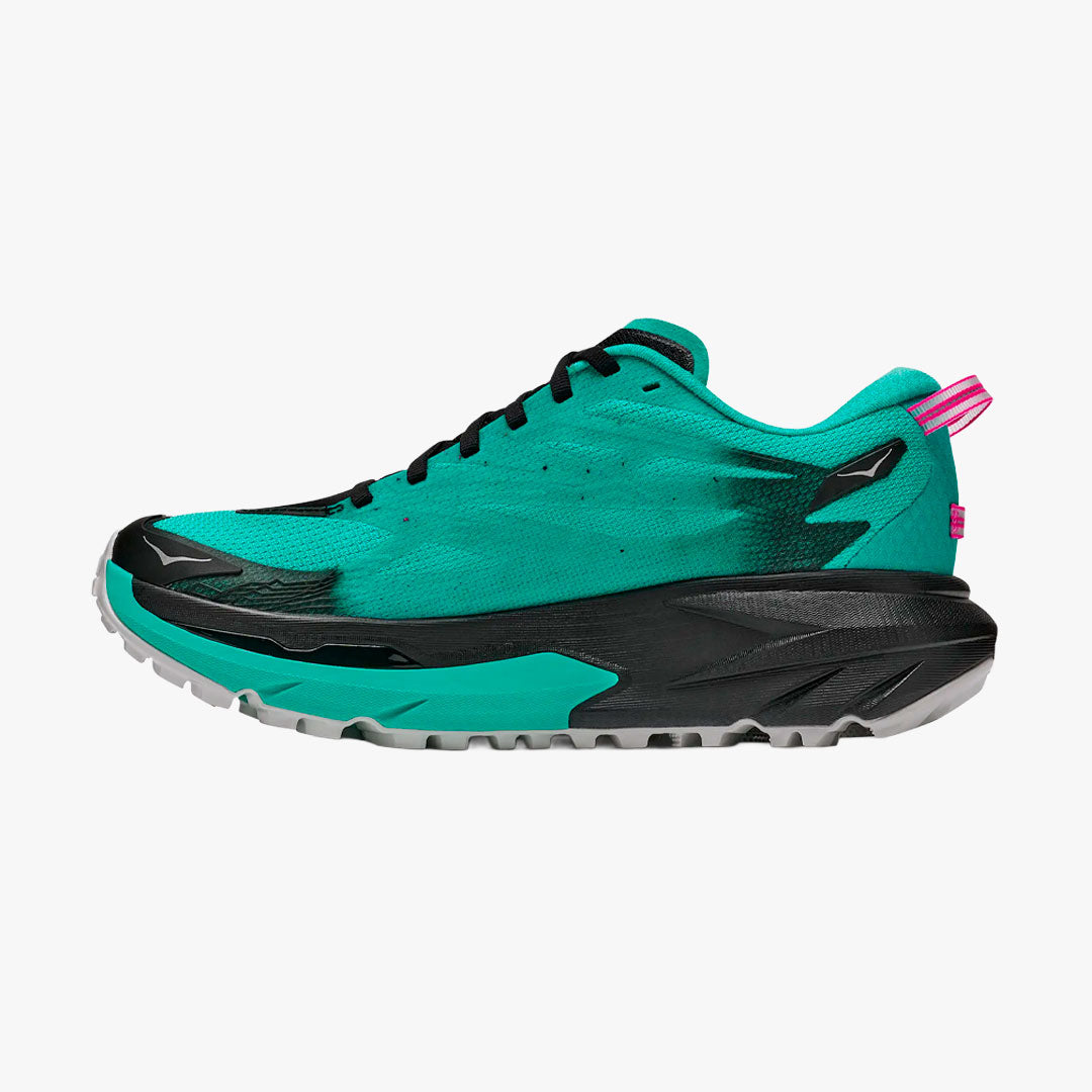 Hoka Mafate 5 W Black/Electric Aqua