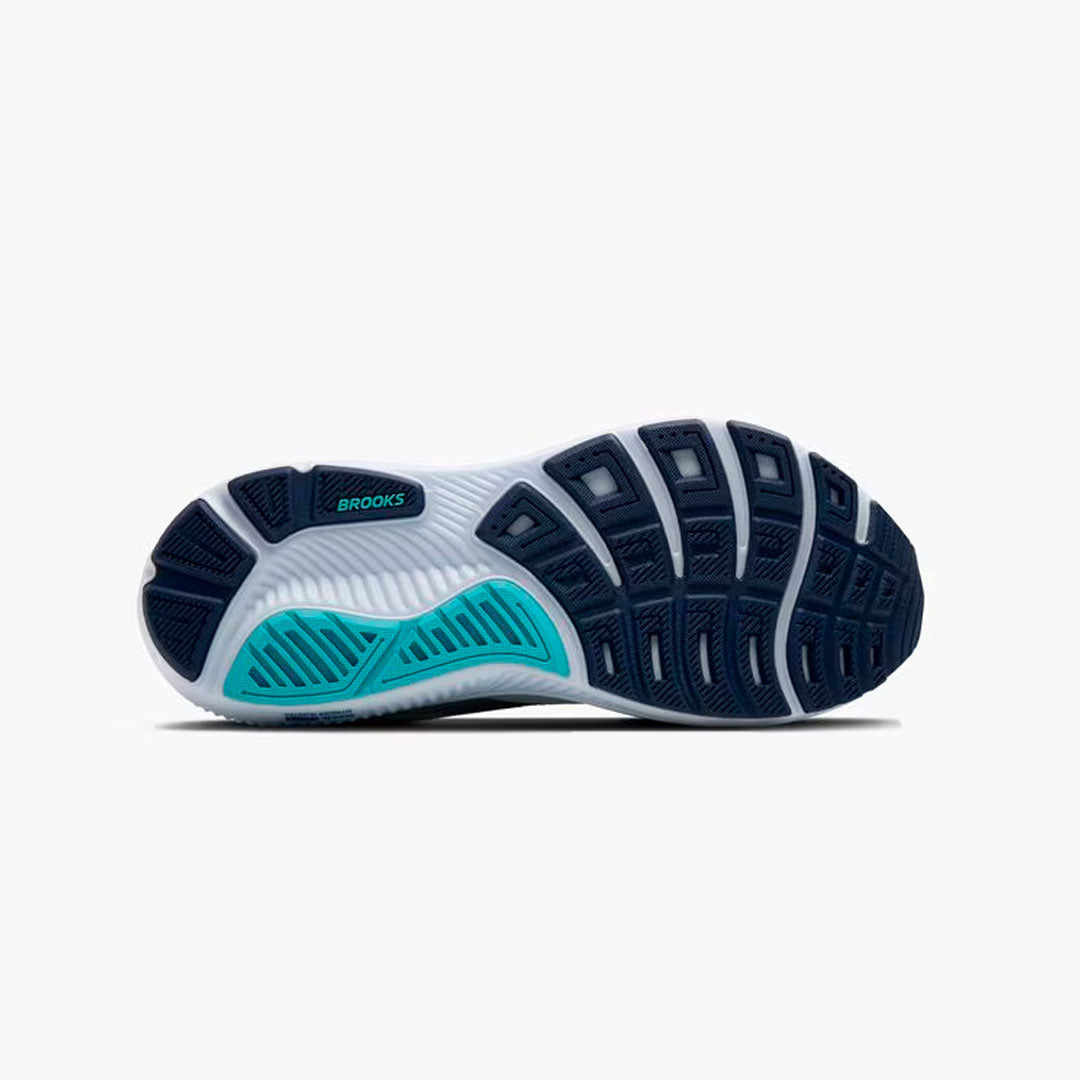 BROOKS GHOST 17 WHITE/BEACON BLUE