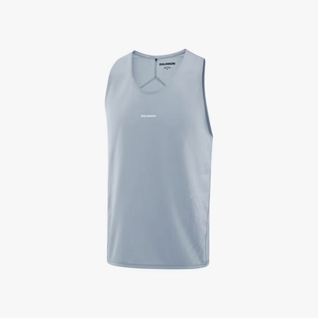 CAMISETA SALOMON SENSE AERO GRAPHIC TRADE WINDS/PEARL BLUE
