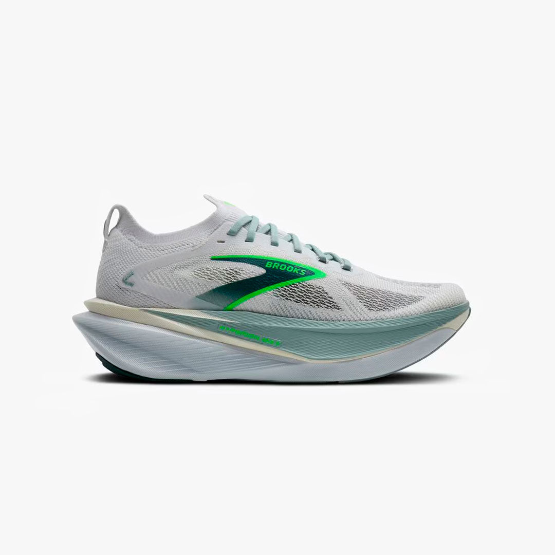 Brooks Hyperion Max 3 White Gray/Green