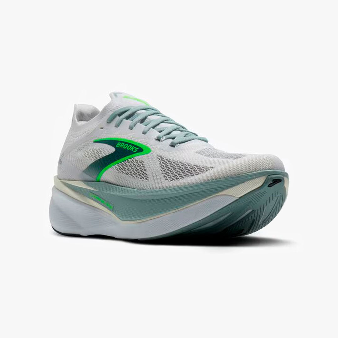 Brooks Hyperion Max 3 White Gray/Green
