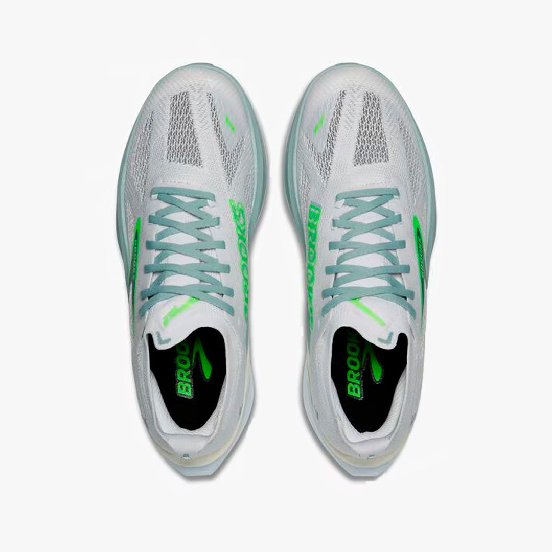 Brooks Hyperion Max 3 White Gray/Green
