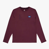 Camiseta Saysky Statement Pace Long Sleeve Burgundy