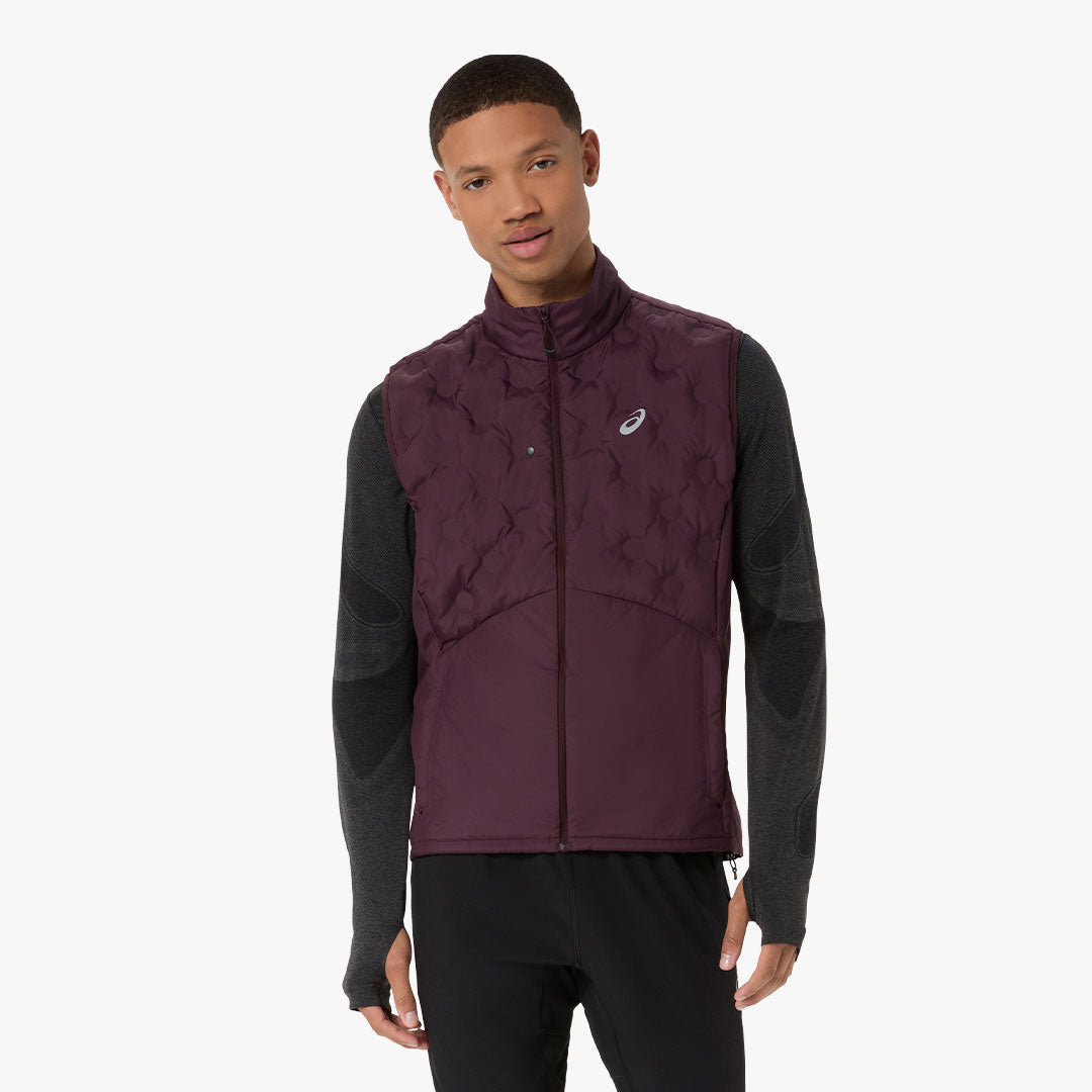 Chaqueta Asics Road Winter Gilet Dark Currant