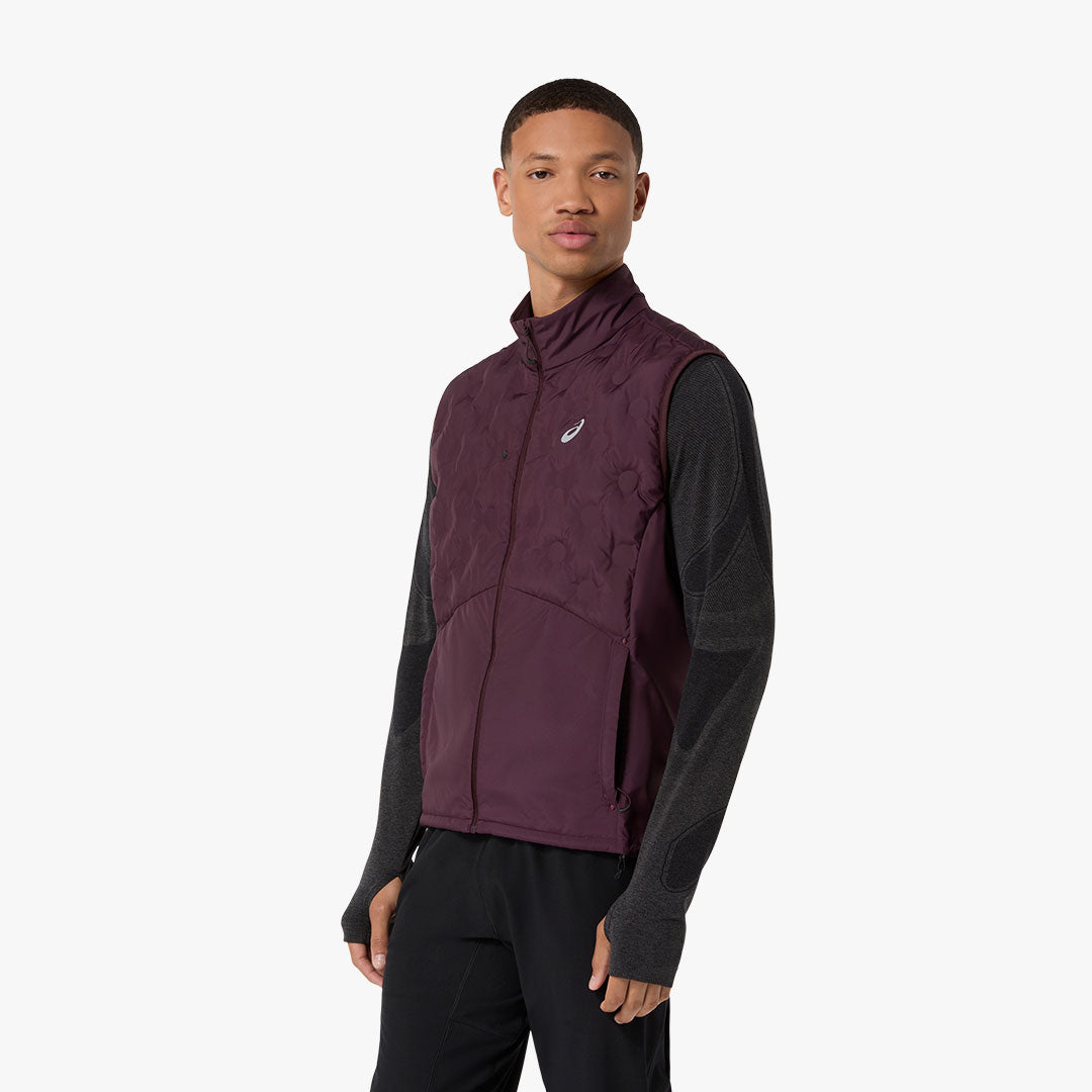 Chaqueta Asics Road Winter Gilet Dark Currant