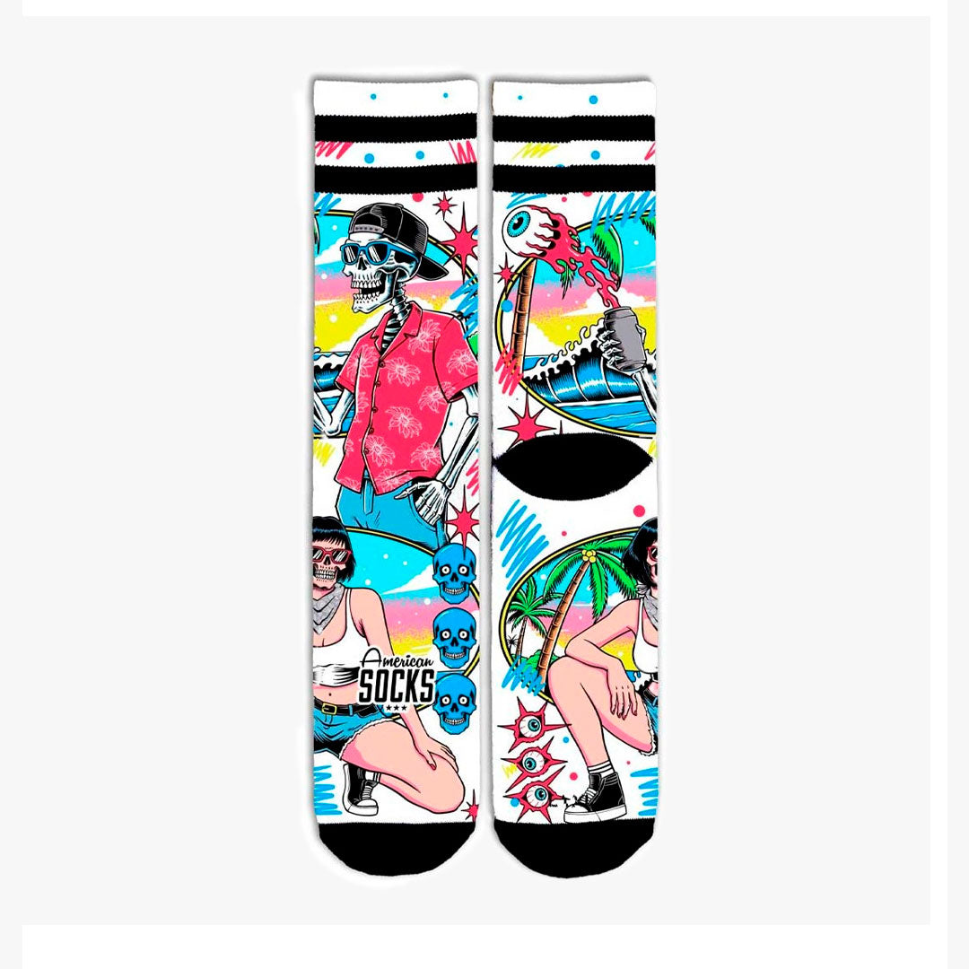 Calcetines American Socks Neon Paradise
