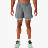 Pantalón Asics Road 2IN1 Cley Grey