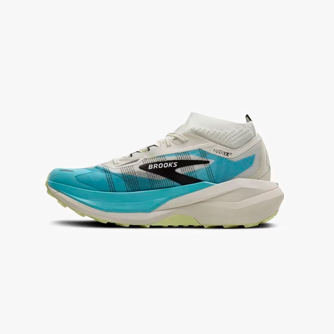 BROOKS CASCADIA ELITE STAR WHITE/BLUEFISH