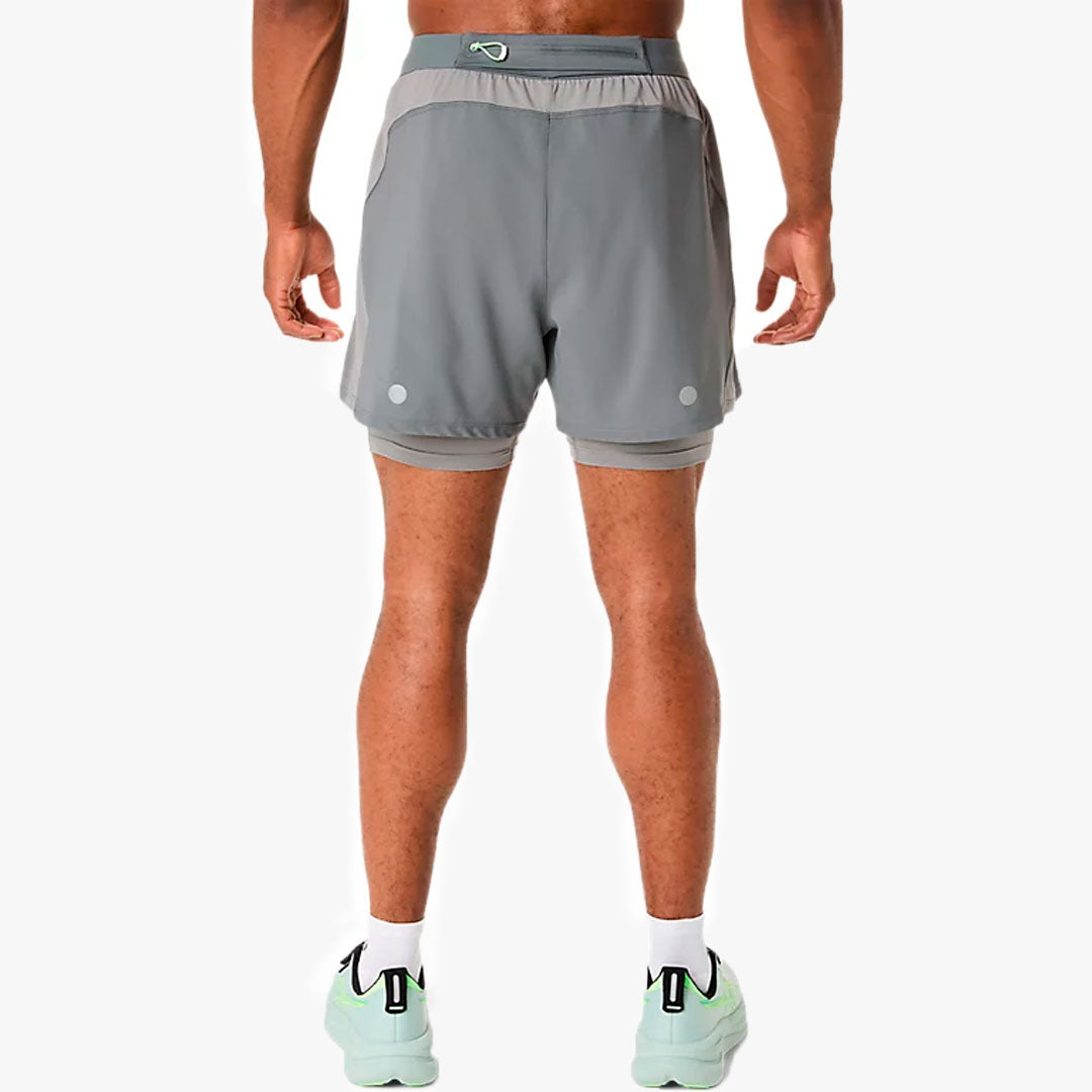 Pantalón Asics Road 2IN1 Cley Grey