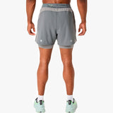 Pantalón Asics Road 2IN1 Cley Grey