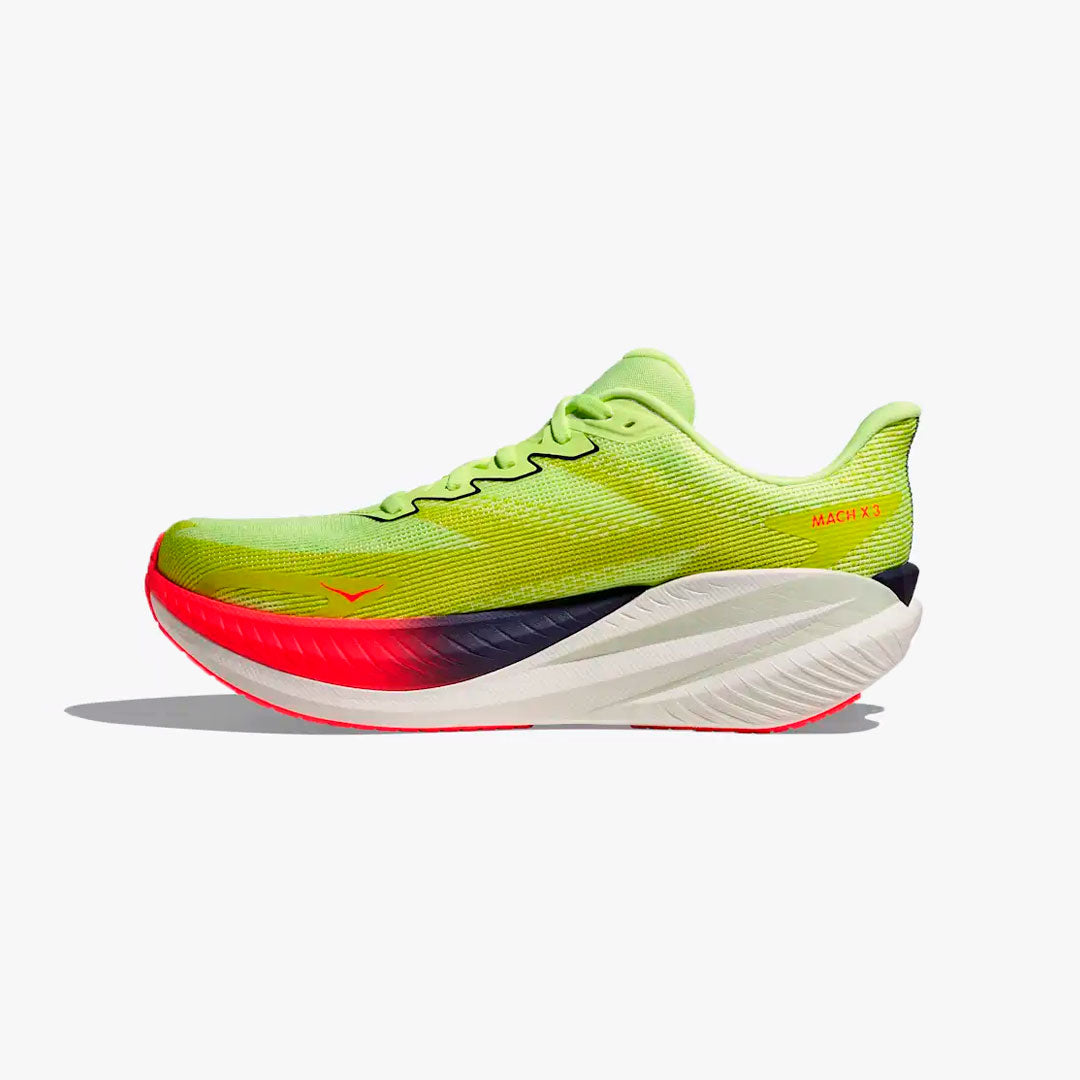 HOKA MACH X 3 NEON YUZU/SQUID INK