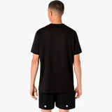 CAMISETA ASICS FUJITRAIL LOGO SS TOP PERFORMANCE BLACK/CREAM/CARBON