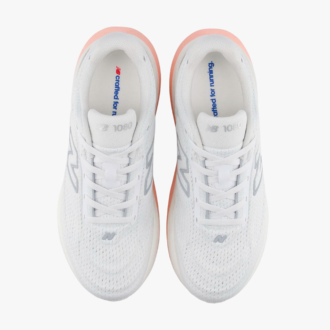 New Balance 1080 V15 W White/Pink Lemonade