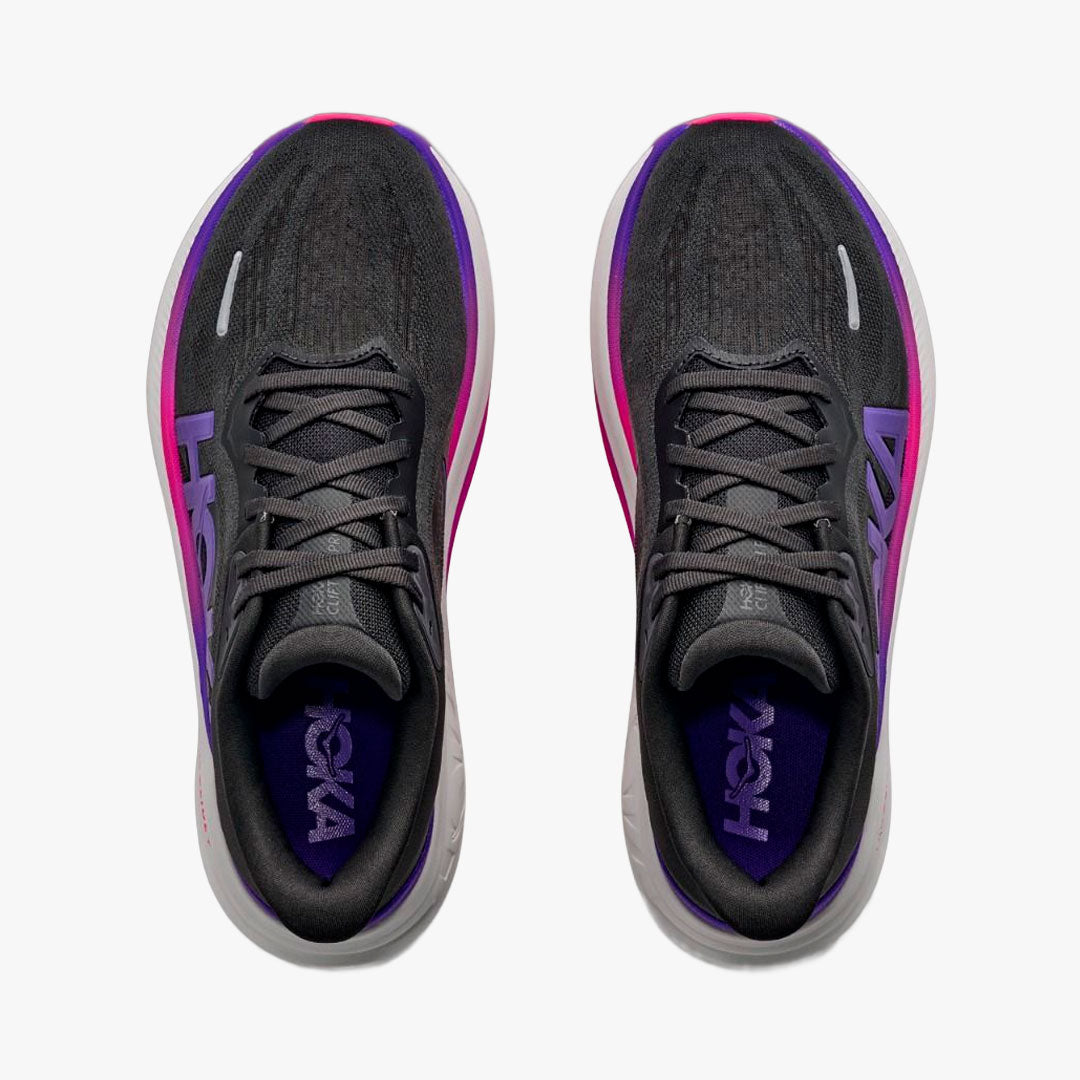 Hoka Clifton Pro W Carbon Black/Cosmic Purple