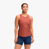 Camiseta Hoka Tank Airolite 2.0 W Rouge